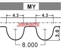 B66012205B Timing Belt