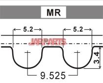 7700857325 Timing Belt