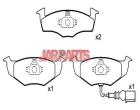 6Q0698151B Brake Pad