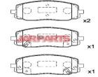 5810107A10 Brake Pad