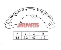 K2278 Brake Shoe