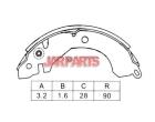 K6671 Brake Shoe