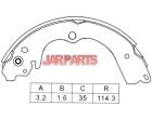 K7755 Brake Shoe