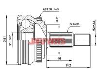 151185 CV Joint Kit