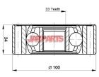 161001 CV Joint Kit